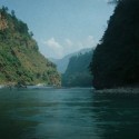 raften op de Kaligandaki