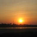 sunset in Vientiane 